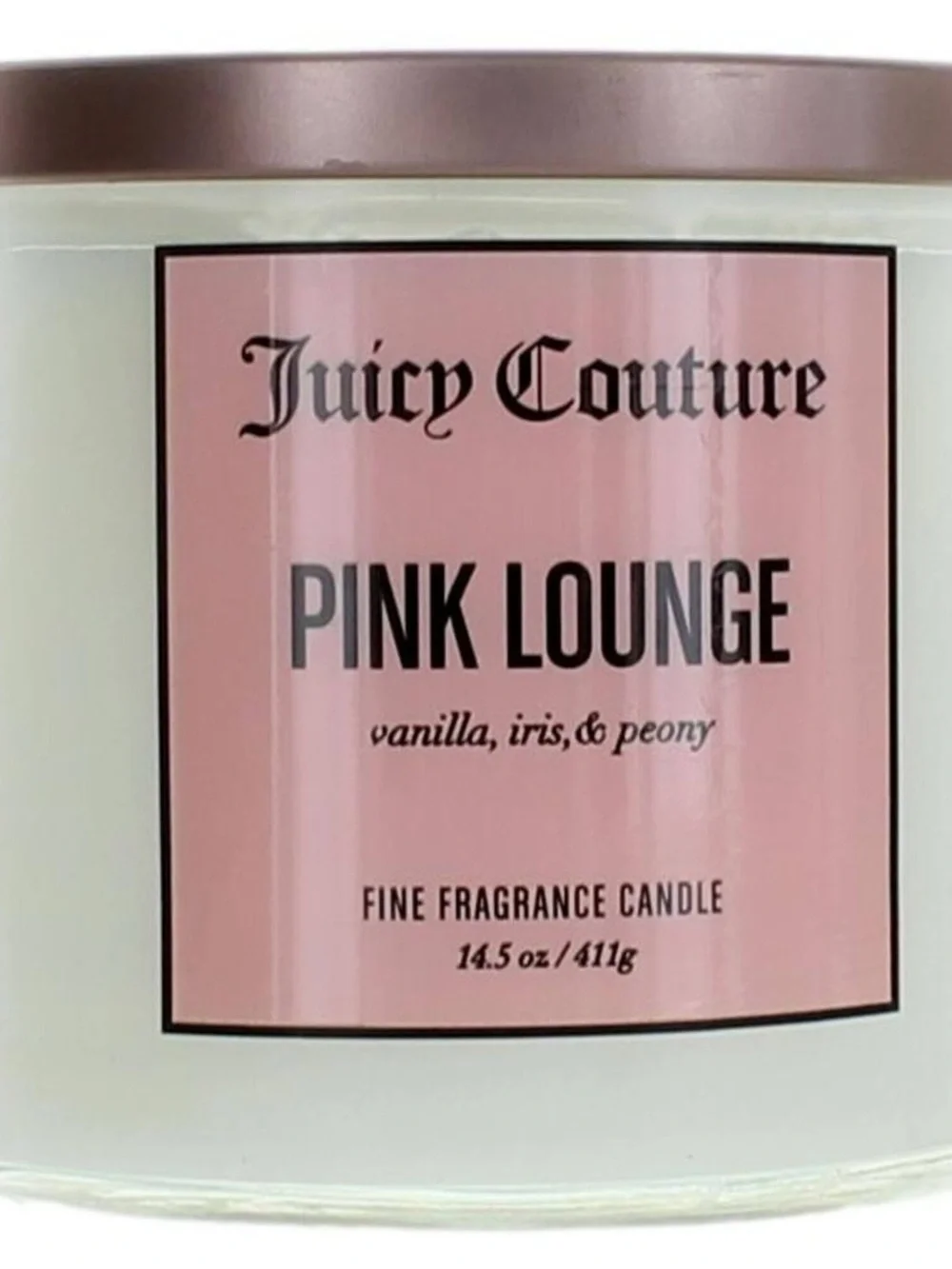Juicy Couture Pink Lounge Scented Candle. Brand new.